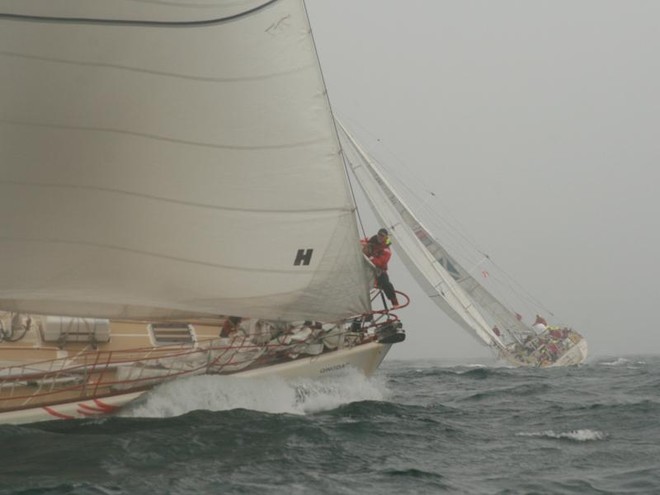 Team Finland at Race 13 Start &copy; Clipper Ventures PLC . http://www.clipperroundtheworld.com